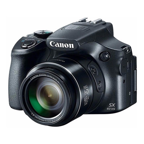 Canon PowerShot Serie SX SX60 HS - Negro