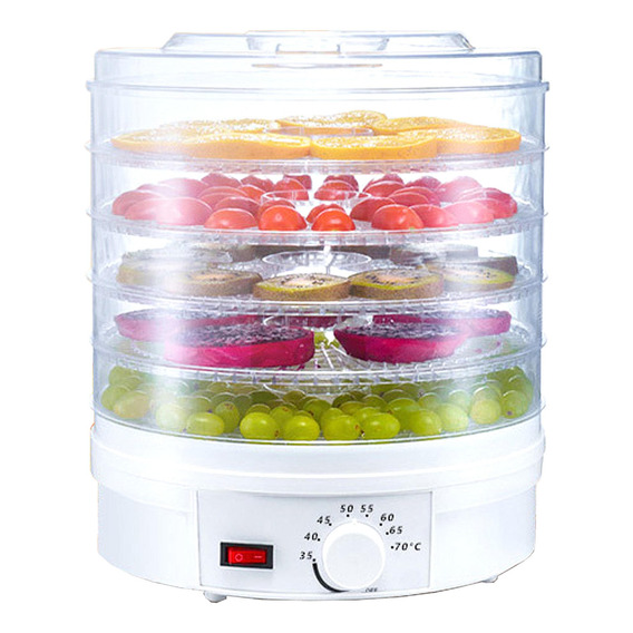 Maquina Deshidratadora Alimentos 5 Bandejas Frutas Y Verdura