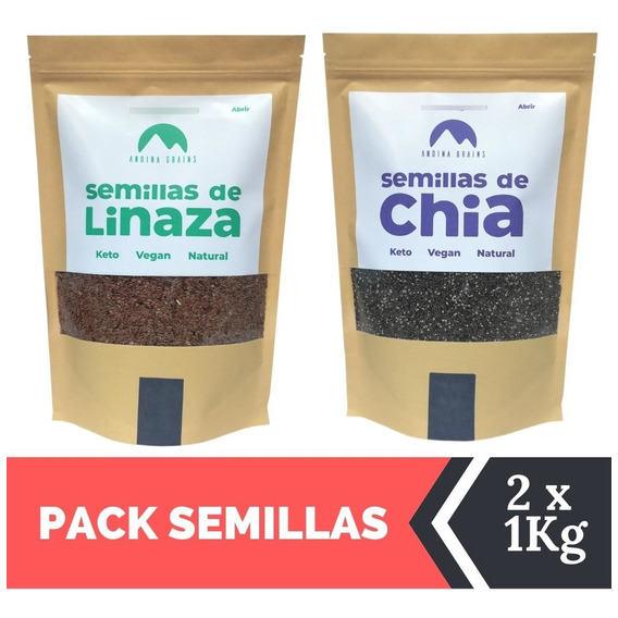 Chia + Linaza 2 Kg