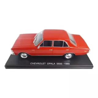 Miniatura Chevrolet Opala 1969 Em Metal Colecionável 