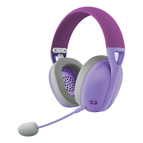 Auriculares Redragon Ire Pro Wireless H848 Purple Color Violeta