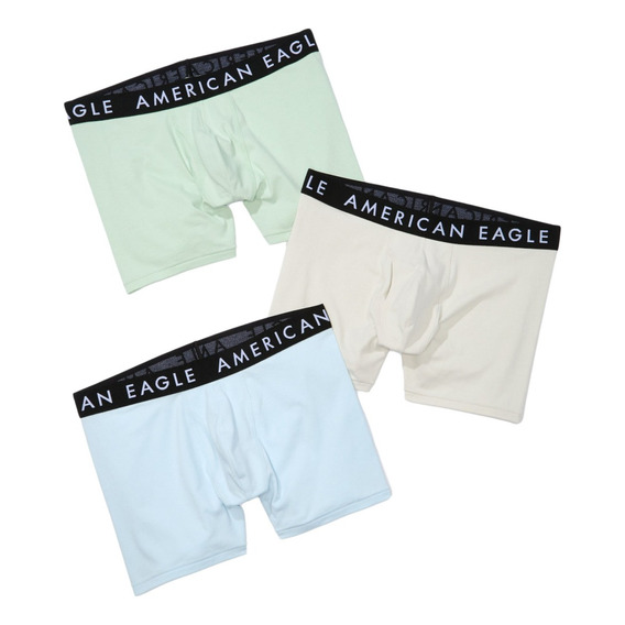 3 Pack  Briefs Bóxer Classic American Eagle Hombre Multi