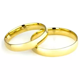 Par Alianças 3 Mm 3 Gramas Promoção Ouro 18 K Casamento!