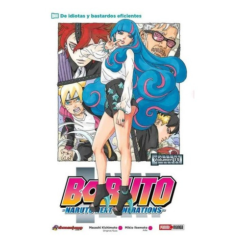 Boruto N.15 Manga Panini: Boruto, De Masashi Kishimoto., Vol. 15. Editorial Panini, Tapa Blanda, Edición 1 En Español, 2022