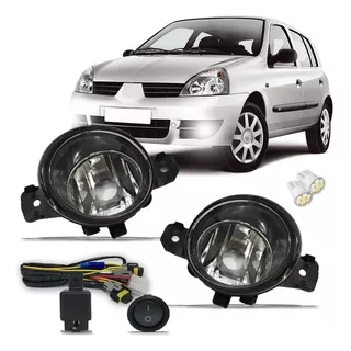 Kit Farol De Milha Clio 11 2010 2009 2008 2007 2006 2005 04