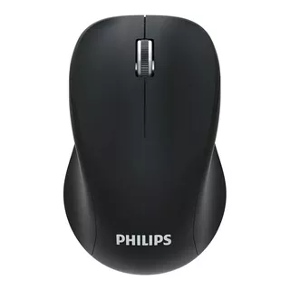 Mouse Philips Wireless Inalambrico M384 3 Botones 2.4ghz Opt Color Negro