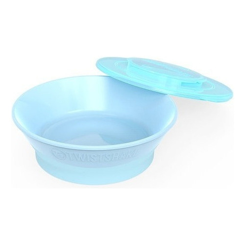 Bowl Twistshake 6+m Azul Pastel Color Celeste