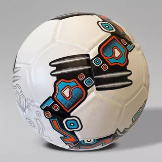 Balón Profesional Futbol Laminado Quetza No. 5 Gaser Color Azul Con Naranja