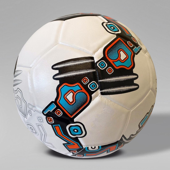 Balón Profesional Futbol Laminado Quetza No. 5 Gaser Color Azul con Naranja