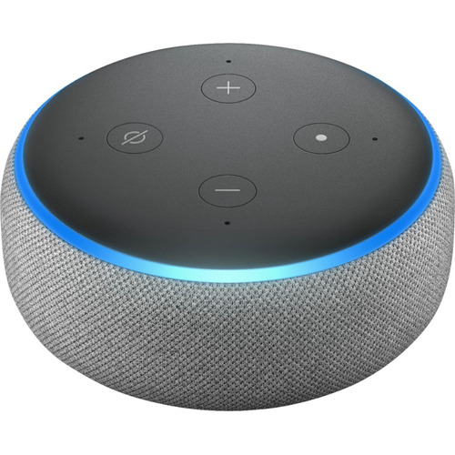 Amazon Echo Dot 3rd Gen con asistente virtual Alexa color heather gray 110V/240V