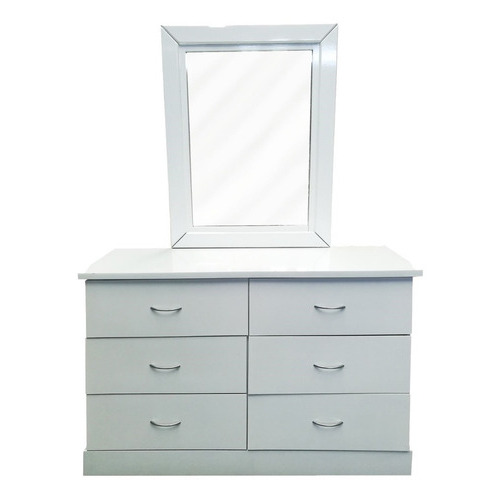 Tocador Vibo 6 Cajones Blanco Këssa Muebles