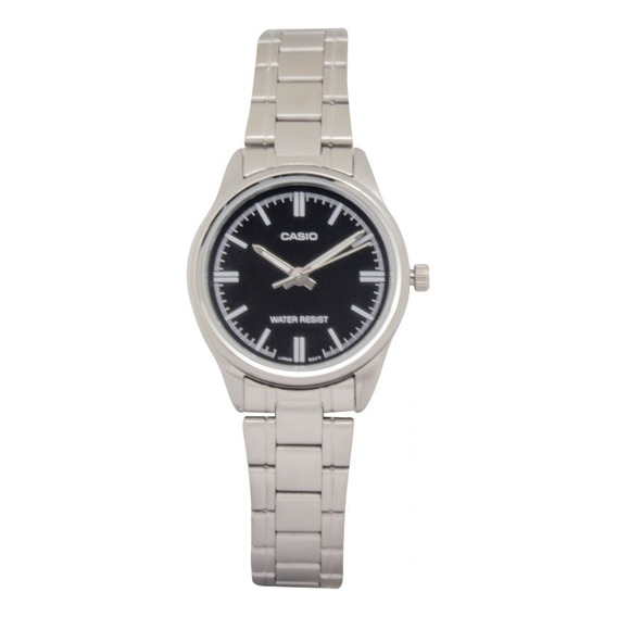 Reloj Para Mujer Casio Casio Ltp-v005d-1audf Plateado