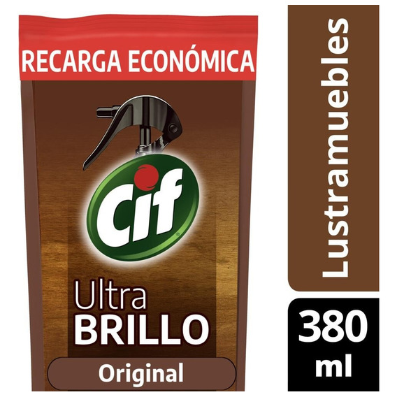 Limpiador Cif Ultra Brillo Original 380ml