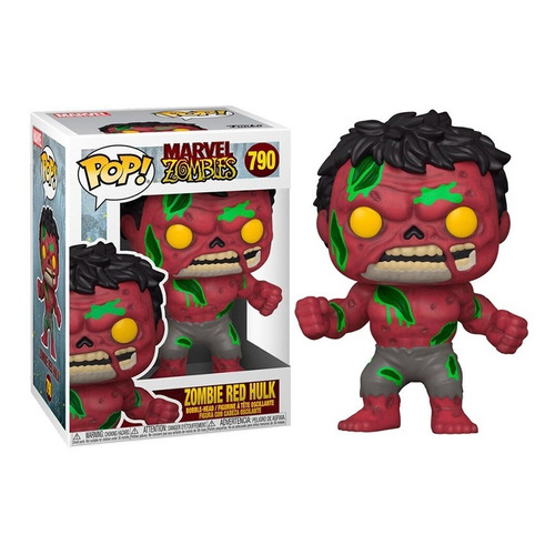 Funko Pop Marvel Zombies Hulk Rojo