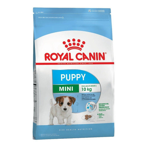 Alimento Royal Canin Size Health Nutrition Mini Junior para perro cachorro de raza pequeña sabor mix en bolsa de 7.5 kg