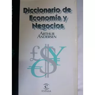 Diccionario De Economia Y Negocios