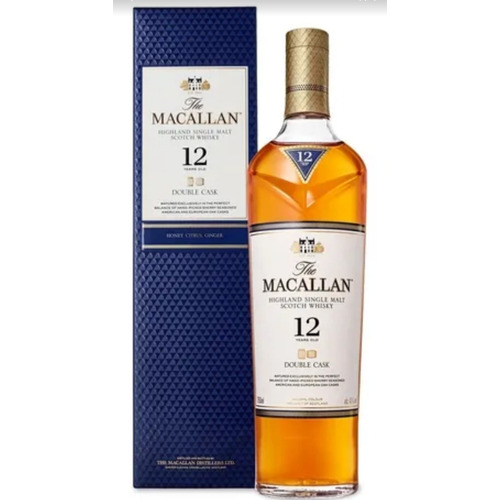 Whisky The Macallan 12 Años Double Cask 700m con Estuche