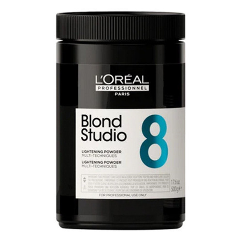 Polvo Decolorante 500 Gr Loreal Blond Studio Profesional Tono Azul