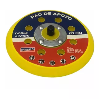 Backing Plate 5 Rotorbital 127 Mm  Pad De Apoyo  Doble A