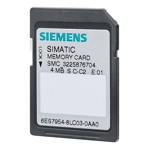 Tarjeta Simatic 4mb Para S7-1200 / S7-1500 Siemens