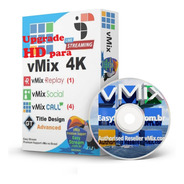 Vmix Upgrade Hd Para 4k Oficial Profissional ( Em 12x )