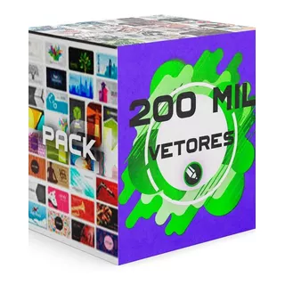 Mega Pack 200 Mil Vetores Editáveis De Coreldraw 