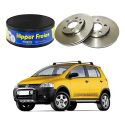  Disco Freio Dianteiro Crossfox 1.6 Aro 14 2005 A 2009
