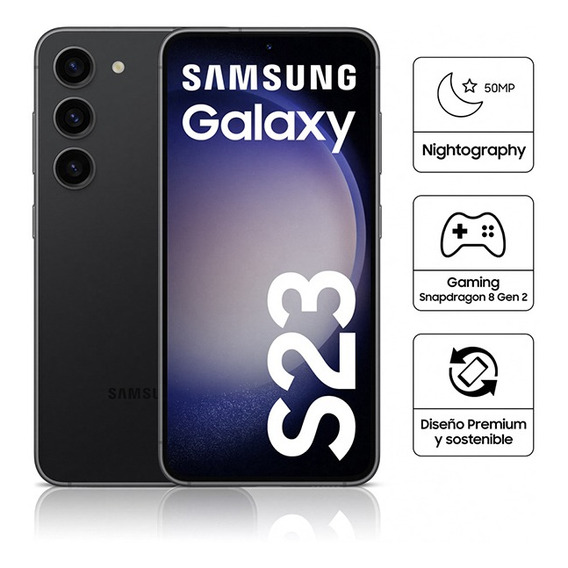 Celular Samsung S23 128gb 8gb 6.1  Phantom Black