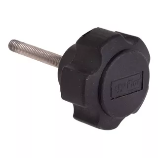 Perilla Ajuste Plástica Ø35 Rosca Macho M8x35 Inoxidable Pa