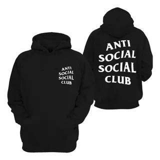 Antisocial Club 701 // Sudadera Con Gorro