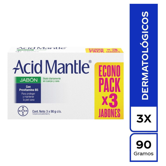 Tripack Acid Mantle Soap X 90gr Co