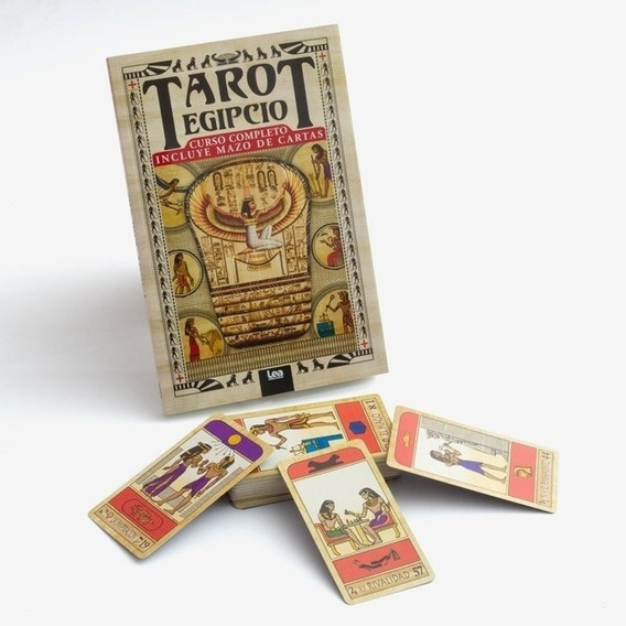 Libro Tarot Egipcio Con Mazo De Cartas - Jeremy Mitchell