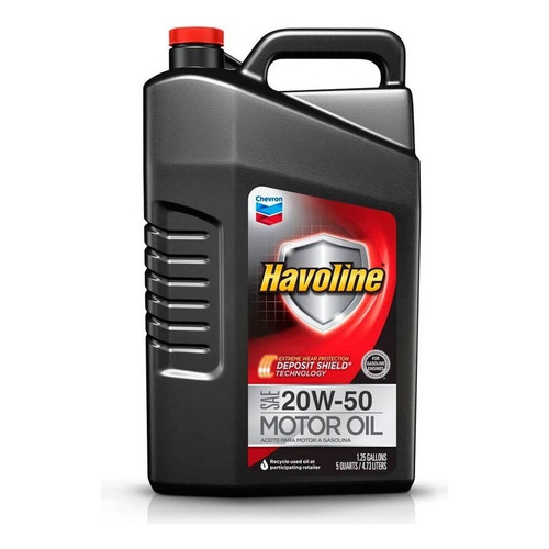 Aceite para motor Havoline mineral 20W-50 para autos, pickups & suv