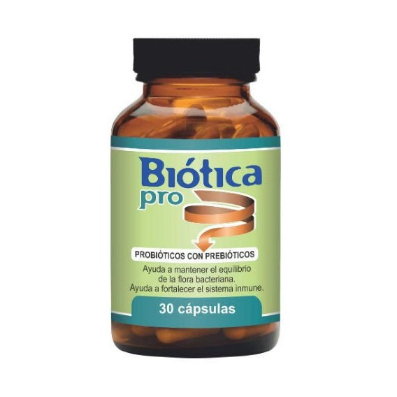 Biótica® Pro X 30 Cápsulas | Probióticos + Prebióticos