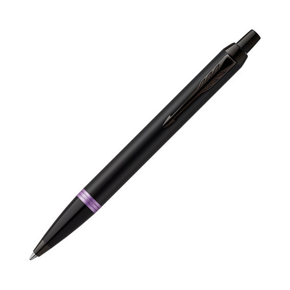 Bolígrafo Esfero Parker Im - Unidad A  Color De La Tinta Negro Color Del Exterior Morado