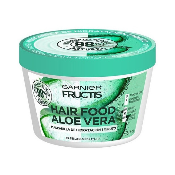 Crema De Tratamiento Hair Food Aloe 350 Ml Fructis