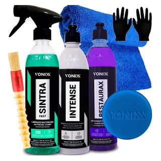 Vonixx Limpeza Automotiva Sintra Fast + Intense + Restaurax