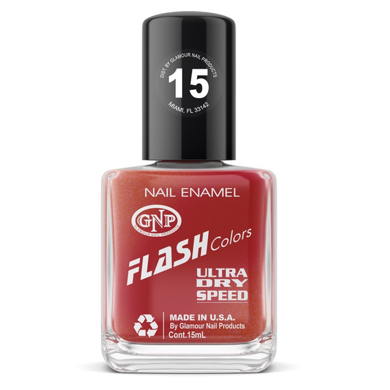 Esmalte Flash Colors De Gnp 15ml Nro.15