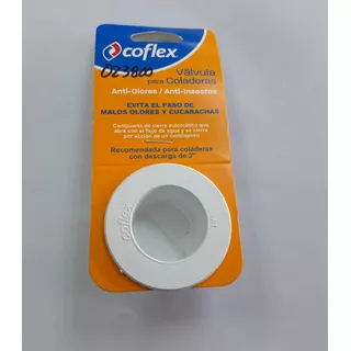 Valvula Anti-olores 2puLG Coflex Blanco