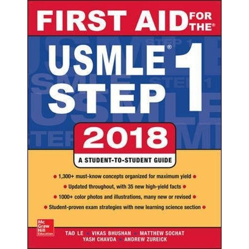 First Aid For The Usmle Step 1 2018, De M.d. Le Tao. Editorial Mcgraw-hill, Tapa Blanda En Inglés, 2017