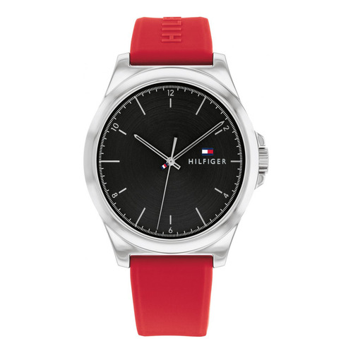 Reloj Para Hombre Tommy Hilfiger Norris 1710615 Rojo