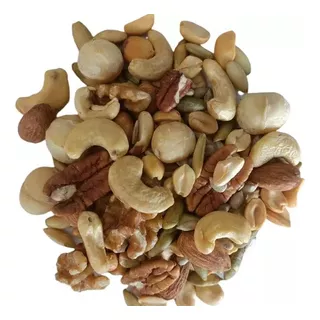 Botana Sin Sal Mix De Nueces, Girasol, Pepita, Almendra 1kg