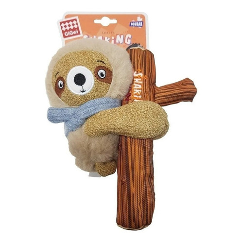 Juguetes Peluche Perros Gigwi 2 En 1 Shaking Fun C/sonido Color Beige