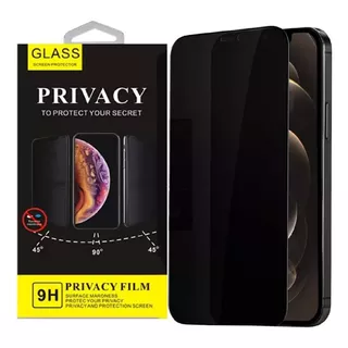 Vidrio Templado Premium Anti-espía iPhone X