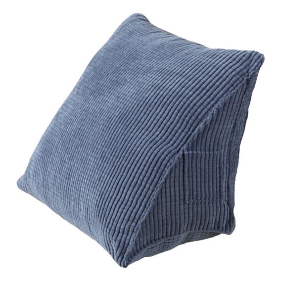 Almohada Triangular Cómoda Almohada De Lectura Con Bolsillo