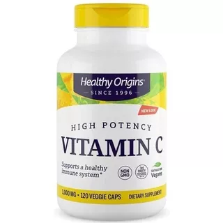 Vitamina C Healthy Origins 1.000mg 120 Caps