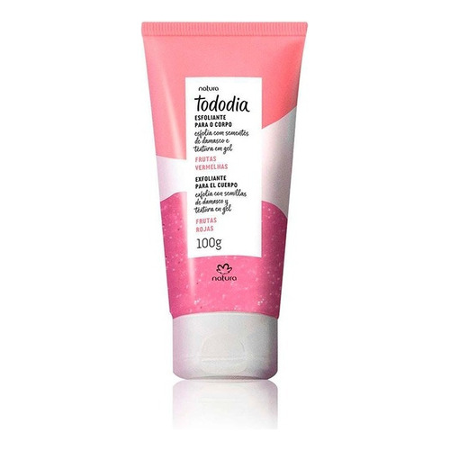 Exfoliante Corporal En Gel Natura Tododia Frutas Rojas 100g