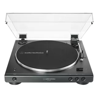 Tocadiscos Audio-technica At-lp60xbt Negro Con Bluetooth 220v