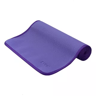 Esteira Tapete Yoga Mat Pro Curve Ruun 200x60cm 5mm C/ Alça Cor Violeta