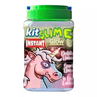 Kit Slime Glow Destello De Unicornio